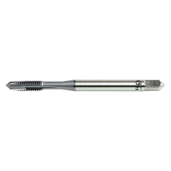 Spiral Point Tap, M12-1.75, Plug, Metric Coarse, 3 Flutes, Nitride