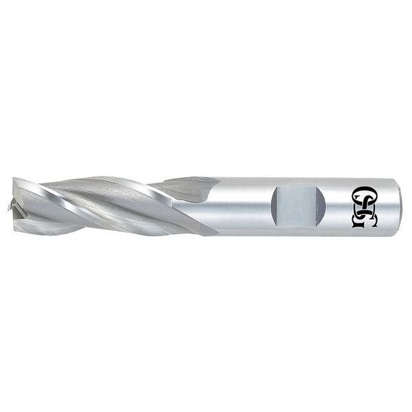 End Mill, Square, Single, 1/2 in., 3F