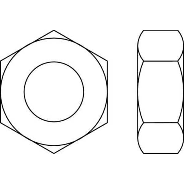 Hex Nut, 1-3/8