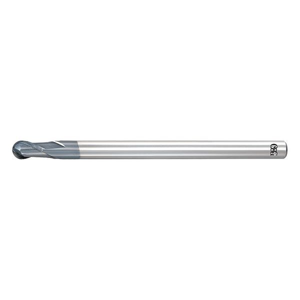 Carbide End Mill, Ball, 1/4in Dia., WXL