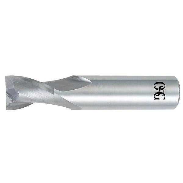 Carbide End Mill, Square, 1/8in D, Bright