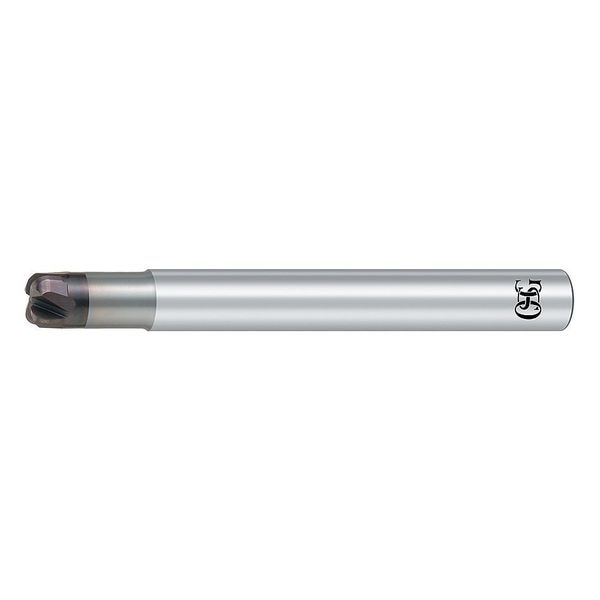 End Mill, Corner R., 1/2in D, 5in OAL, 4FL