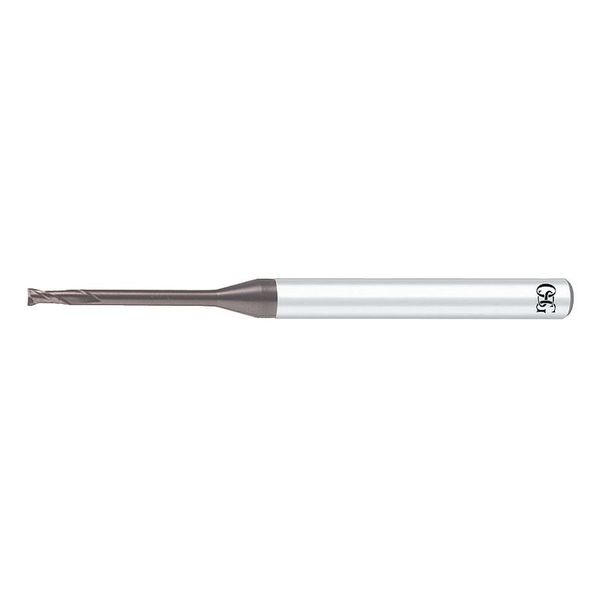 Carbide End Mill, Corner R., 0.2 CR, 2FL
