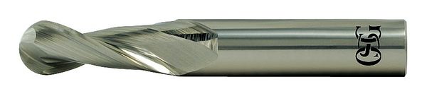Carbide End Mill, Ball, 1/2in Dia., 2FL