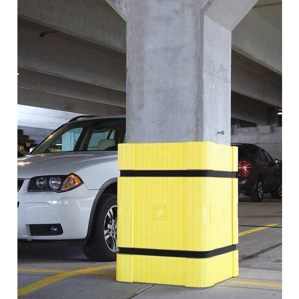 Column Protector Wrap, Yellow, 42