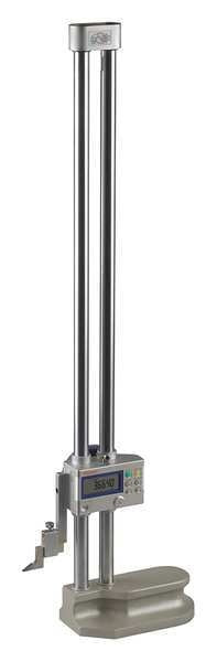 Digital Height Gage, LCD, Range 0 to 18 in