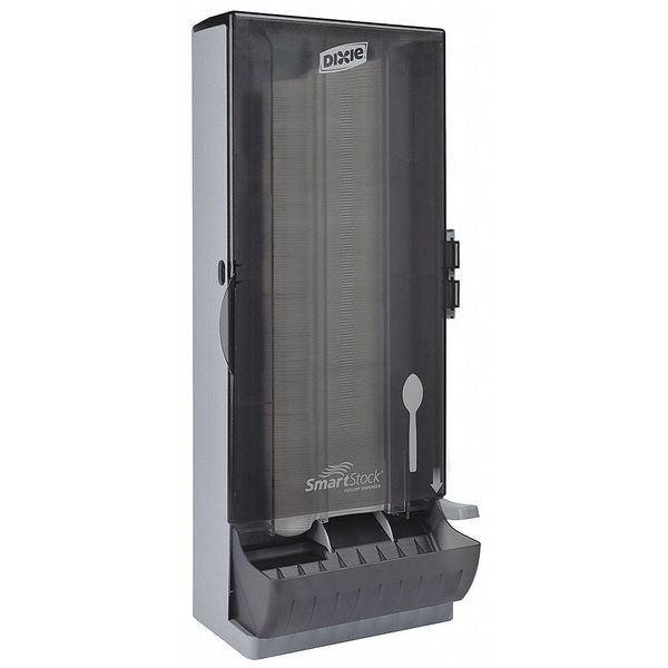 Spoon Dispenser, Smoke, Capacity 120