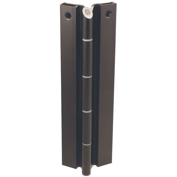 1 5/8 in W x 96 in H Dark Bronze Anodized Continuous Hinge