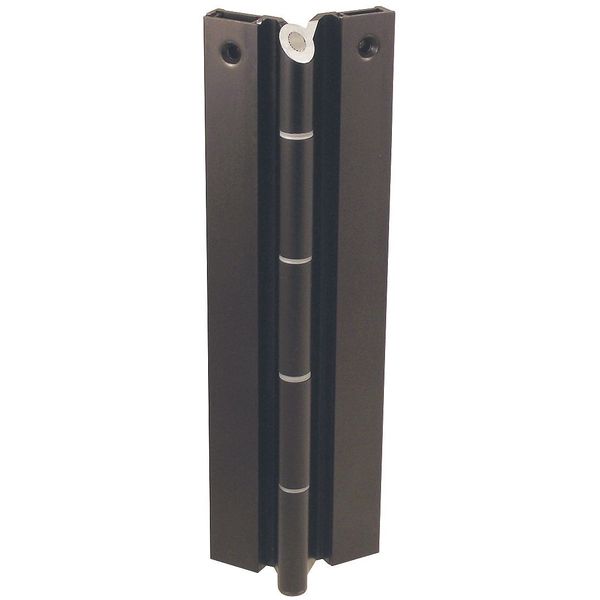 1 3/4 in W x 96 in H Dark Bronze Anodized Continuous Hinge