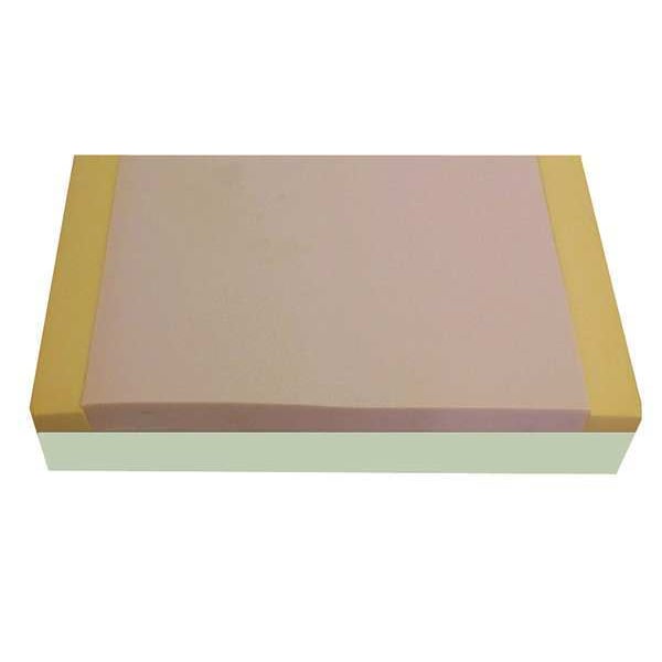 Mattress, 84x6x35-1/2in, Foam, Fire Prot.