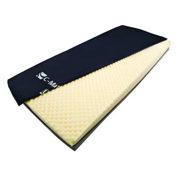 Mattress, 84x7x48in, Foam, Nylon/Vinyl