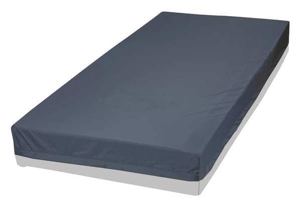 Mattress, 76x6x35-1/2in, Foam, Nylon/Vinyl