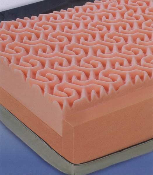 Mattress, 84x7x48in, Foam, Nylon/Vinyl