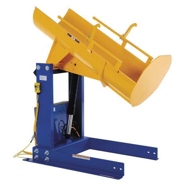 Drum Dumper, Stationary, 60in, 42sec., Steel