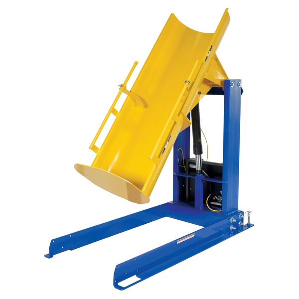 Drum Dumper, Stationary, 84in, 42sec., Steel