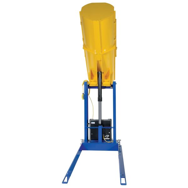 Stationary Drum Dumper, 95-1/2in, 1500lb.