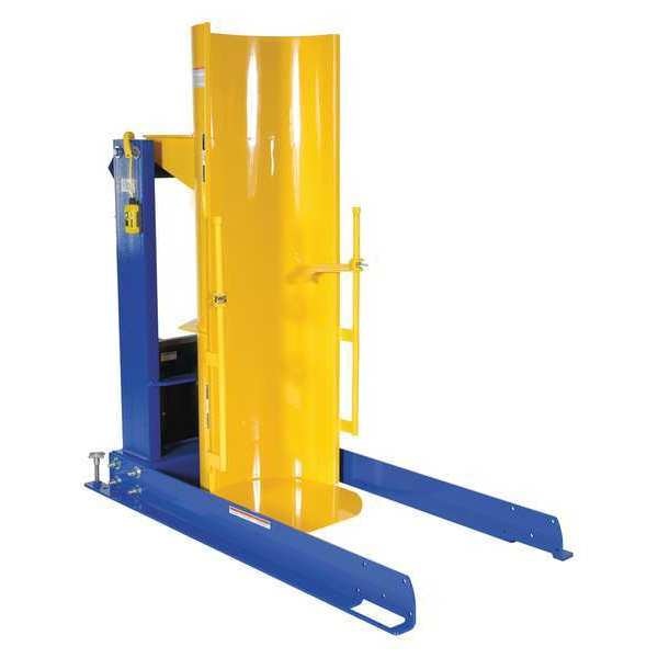 Stationary Drum Dumper, 95-1/2in, 1500lb.