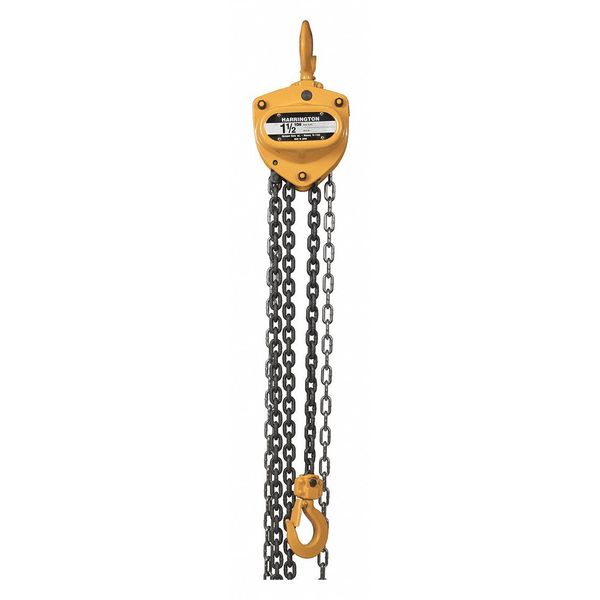 Manual Chain Hoist, 10 ft.Lift