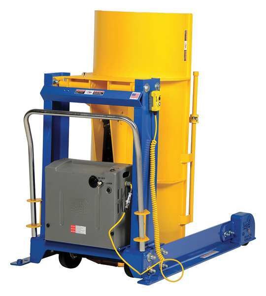 Port Drum Dumper, 63-3/4in, 42sec., 1000lb.