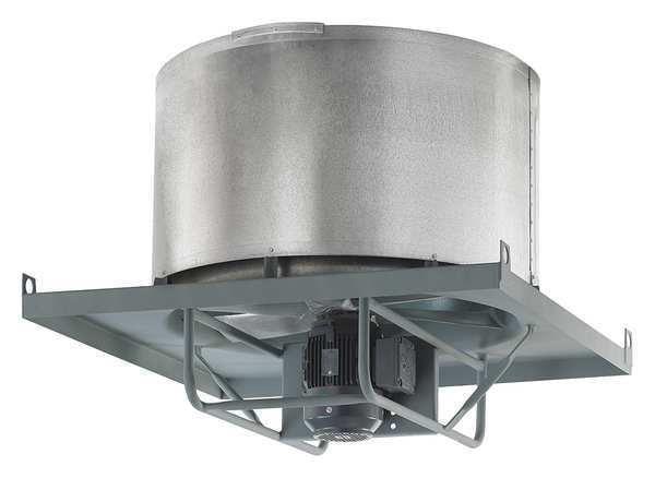 Direct, 42in, Roof, Exh, 28970CFM, 3PH, 5HP, TE