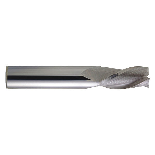 Carbide End Mill, 30deg., Bright, RH