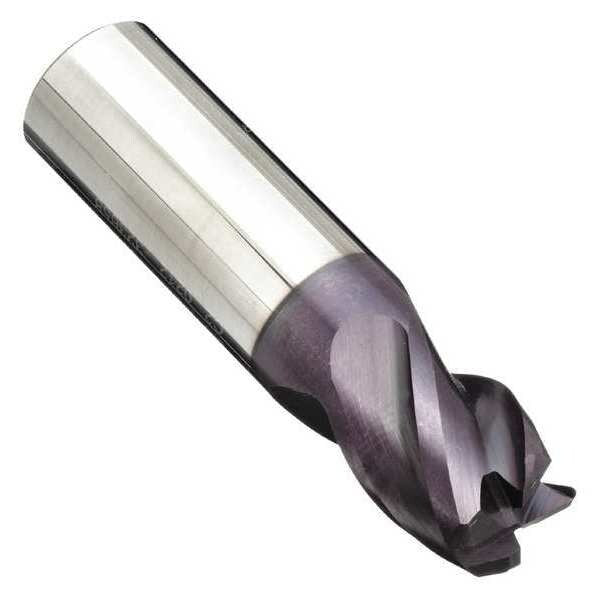 Carbide End Mill, 1/4in.dia., TiCN, RH