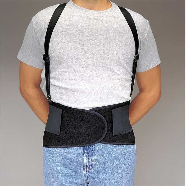 Back Support, S, 26in to 32in, Black