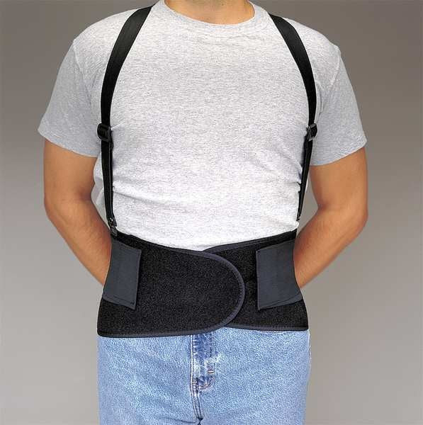 Back Support, M, 32in to 38in, Black