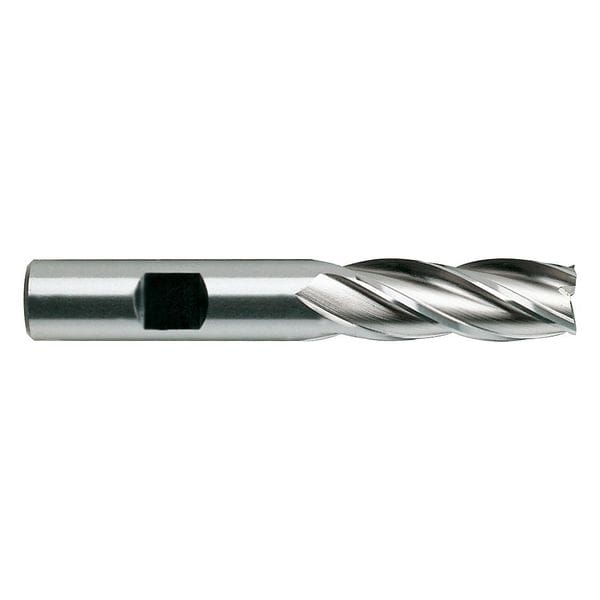 HSS End Mill, Single, 1/4in. Dia.