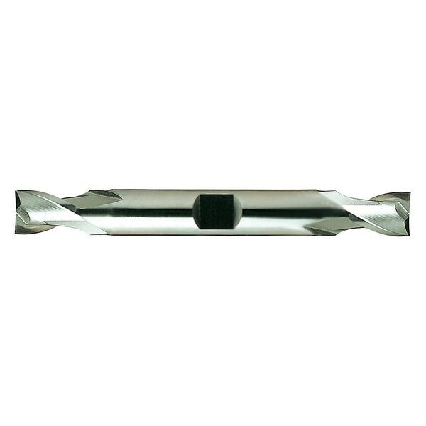 HSS End Mill, Double, 1/4in. Dia., 2Flutes