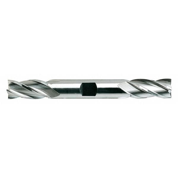 HSS End Mill, Double, 1/2in. Dia.
