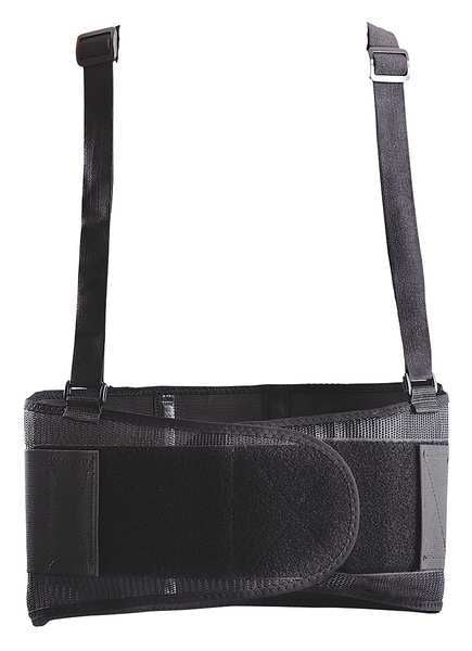 Back Support, 2XL, Black, Mesh