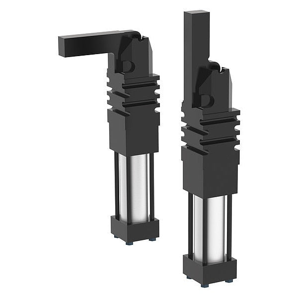 Pneumatic Power Clamp, 2000lb, 180deg. Arm