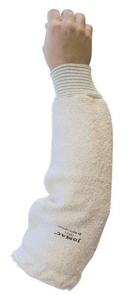 Heat-Resistant Sleeve, White, Terrycloth, One Size