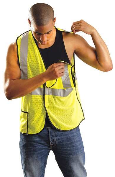 Vest, S, Yellow, 38