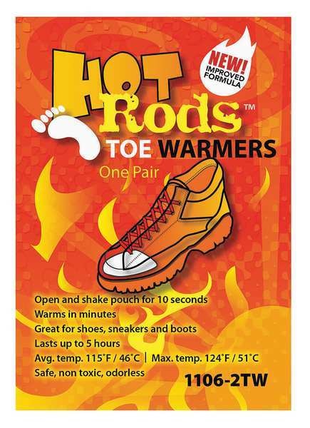 Toe Warmer, Up to 5 hr., PK5