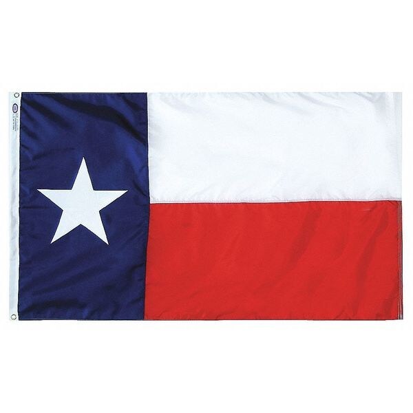 State Flag, Texas, 20ftHx30ftW, 200D Nylon