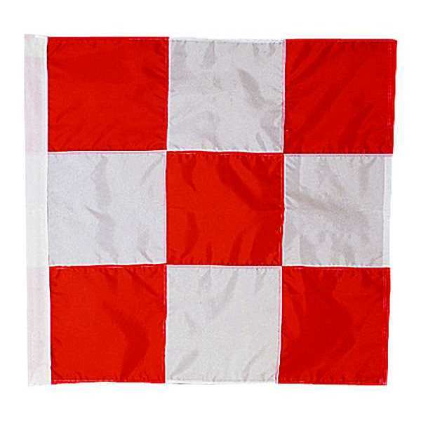Airfield Vehicle Safety Flag, 3ft.Hx3ft.W
