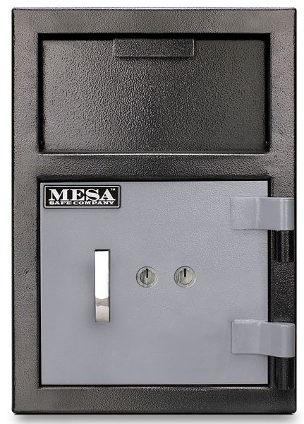 Depository Safe, with Key Lock 86 lb, 1 cu ft, 12 ga Steel