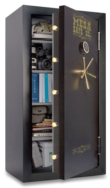 Rifle & Gun Safe, Electronic Lock, 665 lbs, 14.4 cu ft, 60 minute Fire Rating, (30) Rifles