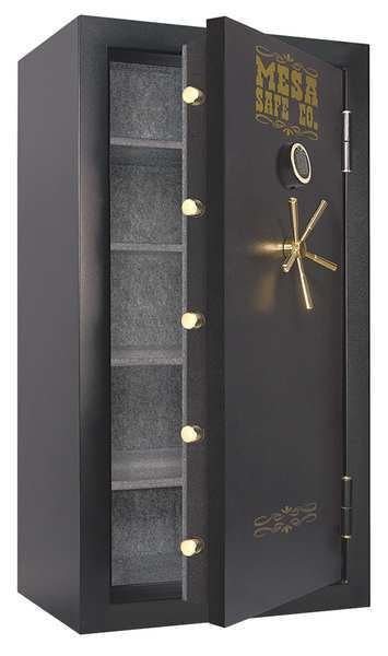 Rifle & Gun Safe, Electronic Lock, 665 lbs, 14.4 cu ft, 60 minute Fire Rating, (30) Rifles
