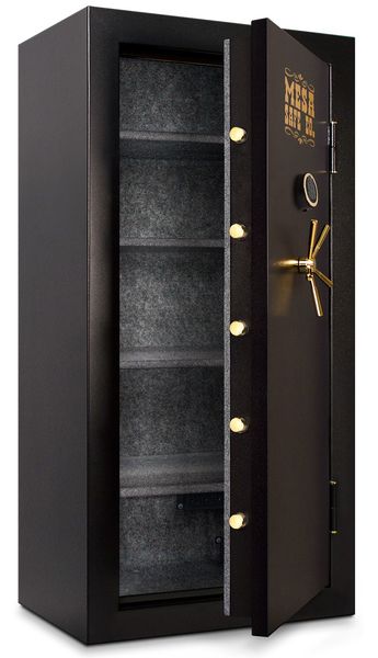 Rifle & Gun Safe, Electronic Lock, 882 lbs, 22.9 cu ft, 60 minute Fire Rating, (42) Rifles