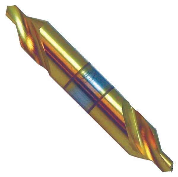 Drill/Countersink, Plain, 60 deg., TiN