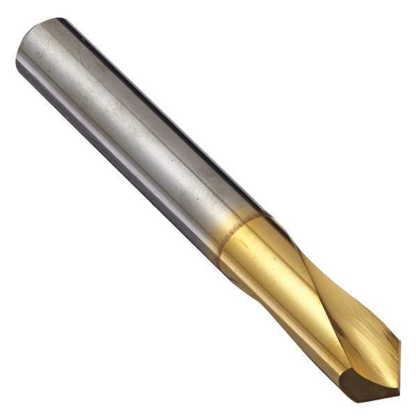 NC Spotting Drills, 120 deg., RH, 5/8in, TiN