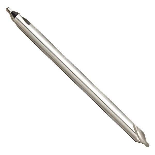 Drill/Countersink, 60 deg., #2, 8in L, HSS