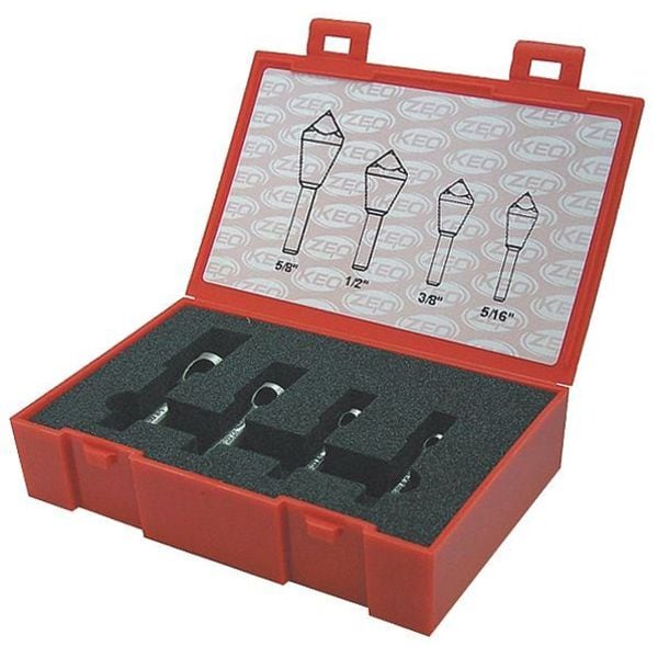 Countersink Sets, 100 deg., 5 pcs., Cobalt