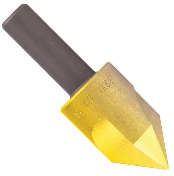 Drill/Countersink, 60 deg., 3/16in, RH, TiN