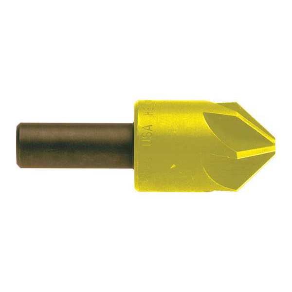 Drill/Countersink, 6 FL, 90 deg, 1-1/4in, RH