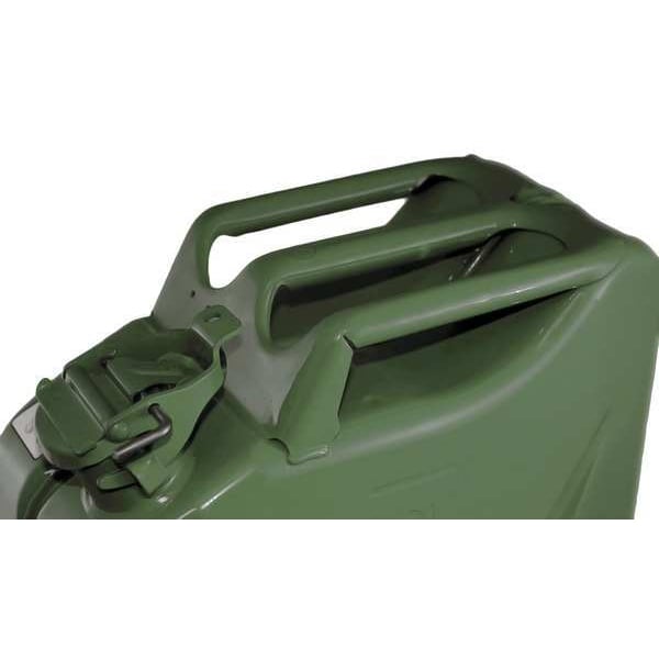 2.64 gal, 10 L Green Cold rolled steel Gas Can