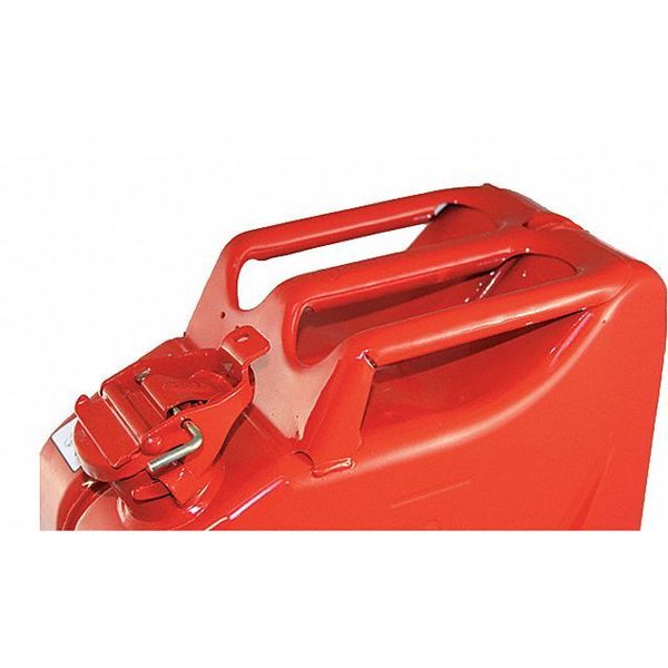 2.64 gal, 10 L Red Cold rolled steel Gas Can